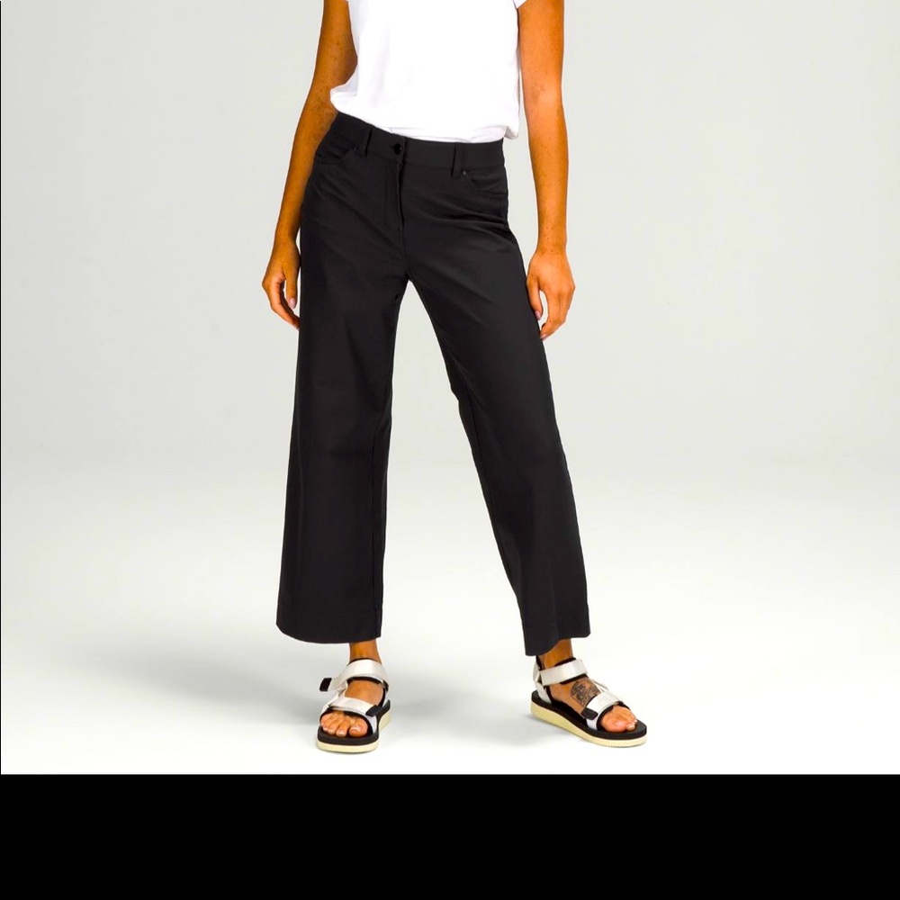 Lululemon City Sleek 5 Pocket Wide Leg Trouser